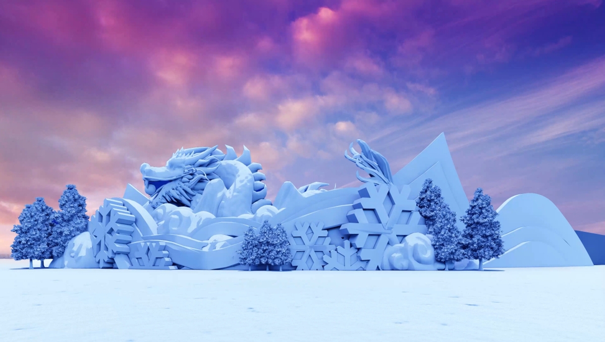 江艺冰雪雕塑